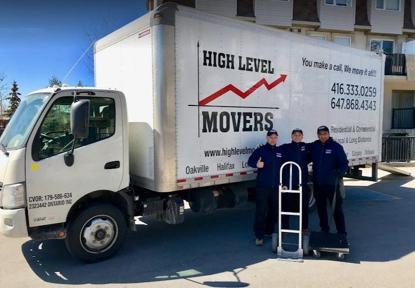 High Level Movers moving and storage company