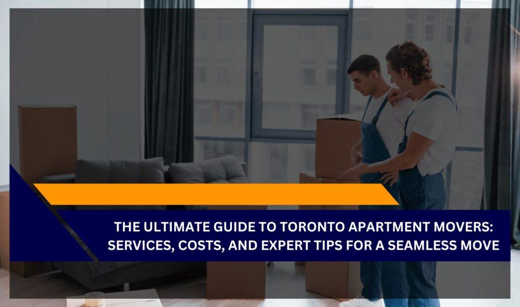 Professional Toronto apartment movers handling a move in a high-rise condo.