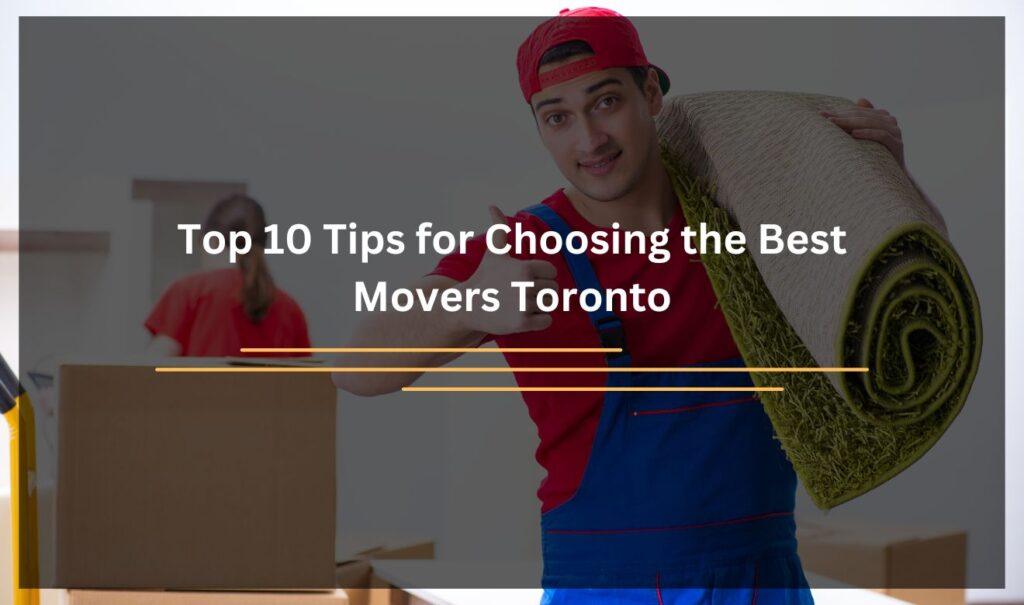 Best Movers Toronto: Professional movers carefully loading boxes into a moving truck in Toronto.
